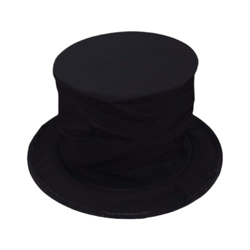 Schwarze Magierhüte - Erwachsener Magierhut | Männer Formeller Magierhut | Neuheit Top | Top Hat Bulk | Kindermagier Spring Top | Kostümhut Für Kinder Halloween Dress Up Accessoire Schwarze Magierhüte - Erwachsener Magierhut | Männer Formeller Magierhut | Neuheit Top | Top Hat Bulk | Kindermagier Spring Top | Kostümhut Für Kinder Halloween Dress Up Accessoire von Generic