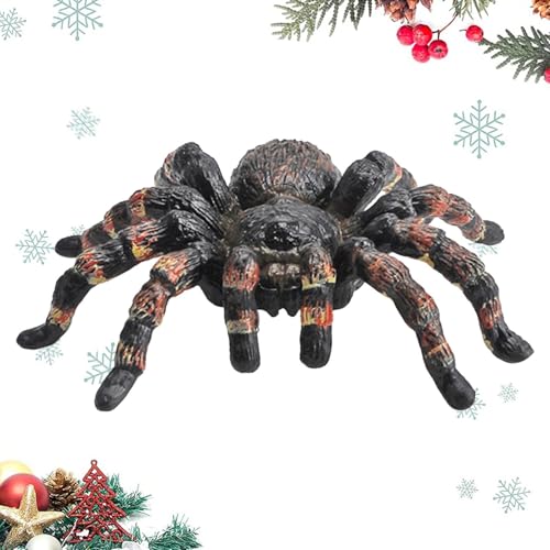 Schwarze Spinnenschmuck Spinnen Figur für Terrarien handbemalte Spinnenskulptur Künstliche Spinne für Diorama Spider Requent Schwarze Spinnenschmuck Spinnen Figur für Terrarien handbemalte Spinnenskulptur Künstliche Spinne für Diorama Spider Requent von Generic