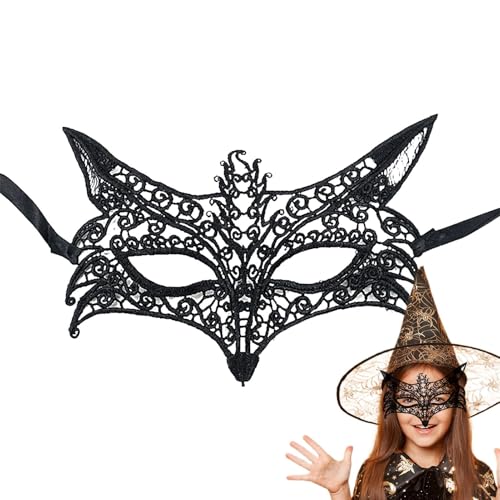 Schwarzes Maskenkostüm, Karnevalsmaske, Gesichtskostüm, Cosplay, Mottoparty, Tier-Augenmaske für Theateraufführungen Schwarzes Maskenkostüm, Karnevalsmaske, Gesichtskostüm, Cosplay, Mottoparty, Tier-Augenmaske für Theateraufführungen von Generic