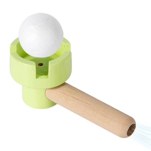 Schwebendes Blow Pipe Toy - Luftausgleichsballspiel, Puffspielspielzeugset | Pädagogische Koordinationspraxis mit schwimmender Ball für Kinder, lustiges Stress-Relief-Spielzeug für Kinder in der Indoo von Generic