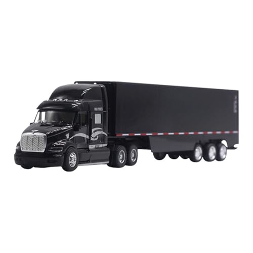 Schwerlasttransporter im Container-LKW-Stil Legierung im Maßstab 1:48 mit Sound- Lichteffekten (Stanzmodell) Vzm510 (C, 34.5x5x7.5cm) von Generic