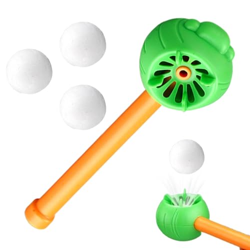 Schwimmendes Blaskugel-Spielzeug, schwimmende Blasrohrkugeln | Cartoon-Ball-Balancing-Spiel – interaktives Feinmotorik-Spielzeug, Lernspiel mit Blaskugeln von Generic