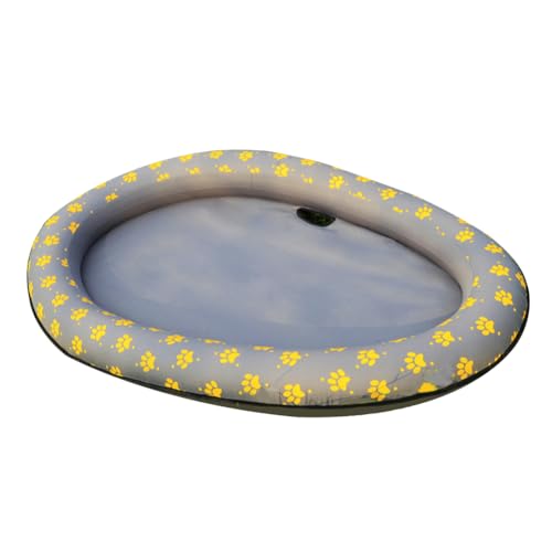 Schwimmendes Floß für Haustiere, Schwimmring für Hunde, aufblasbar, Schwimmring für Pool, niedriges Bett, aufblasbar, Strandspielzeug für Hunde, Katzen Schwimmendes Floß für Haustiere, Schwimmring für Hunde, aufblasbar, Schwimmring für Pool, niedriges Bett, aufblasbar, Strandspielzeug für Hunde, Katzen von Generic