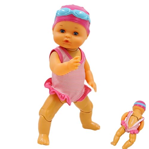 Schwimmpuppe, wasserdichte Puppe für Kinder, elektrische Schwimmpuppe, lustige und niedliche motorisierte Schwimmpuppe für Outdoor-Aktivitäten Schwimmpuppe, wasserdichte Puppe für Kinder, elektrische Schwimmpuppe, lustige und niedliche motorisierte Schwimmpuppe für Outdoor-Aktivitäten von Generic
