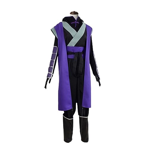 Scissor Seven Cosplay Kostüm Anime Uniform Komplettset Halloween Party Outfit,S-Purple von Generic