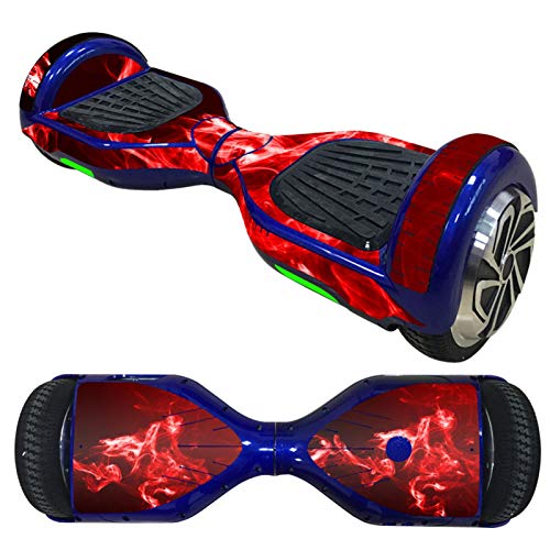 Scooter-Aufkleber - Hoverboard-Aufkleber, Öl-Aufkleber für Scooter | Tragbare Skin kompatibel mit 6,5 Zoll Hoverboard, Wrap Cover mit Hove Decal Scooter-Aufkleber - Hoverboard-Aufkleber, Öl-Aufkleber für Scooter | Tragbare Skin kompatibel mit 6,5 Zoll Hoverboard, Wrap Cover mit Hove Decal von Generic