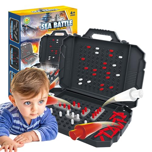 Seeschlacht-Brettspiel, Kriegsschiff-Brettspiel,Kampfstrategiespiel Lustige Zwei-Personen-Spiele | Kreative Familienspaßspiele. Klassische Brettspiele für Familientreffen Seeschlacht-Brettspiel, Kriegsschiff-Brettspiel,Kampfstrategiespiel Lustige Zwei-Personen-Spiele | Kreative Familienspaßspiele. Klassische Brettspiele für Familientreffen von Generic