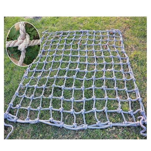 Seilnetz Klettern Anti-Wear Nylon Klettern Kinder Erwachsene Kletternetz für Kinder Erwachsene Rock Spielplatz Baumnetz Outdoor-Netze für Mesh Indoor Woven Rope Outdoor(10mm-10cm,3X4m/9.8X13.12ft) von Generic