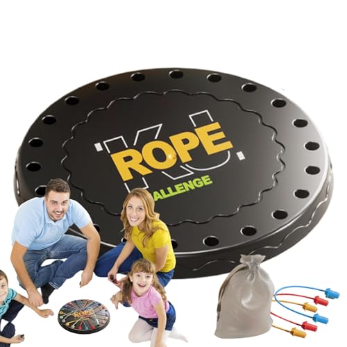 Seilspielpuzzle, Seilpuzzles - Bunte gedrehte Seil-Sortierung Mind Toys,Feinmotorik-Spielzeug, Gehirnsport-Reisespiel zur Entwicklung der Intelligenz von Generic