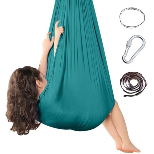 Generic Sensorische Ganzkörper Socken für Autismus, Dehnbar Atmungsaktiv, Stretchy Sensory Body Sox Zur Stressreduktion Bei Mit Autismus (Grün, 280x150cm) von Generic