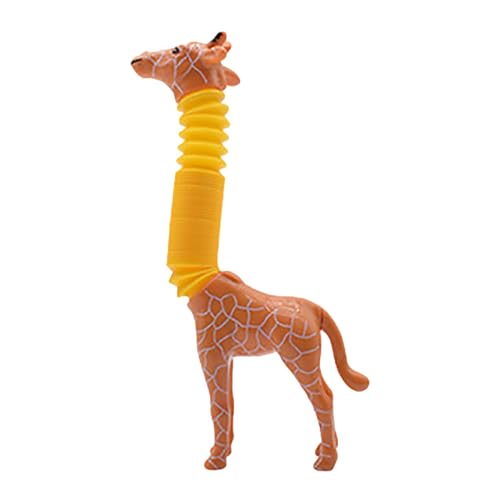 Sensorisches Pop Tubes Spielzeug – Lernspielzeug für Kleinkinder | Anti-Stress-Röhren in Giraffenform, Entwicklung der Feinmotorik, Schule, Geburtstagsgeschenke und Kinderpartys Sensorisches Pop Tubes Spielzeug – Lernspielzeug für Kleinkinder | Anti-Stress-Röhren in Giraffenform, Entwicklung der Feinmotorik, Schule, Geburtstagsgeschenke und Kinderpartys von Generic