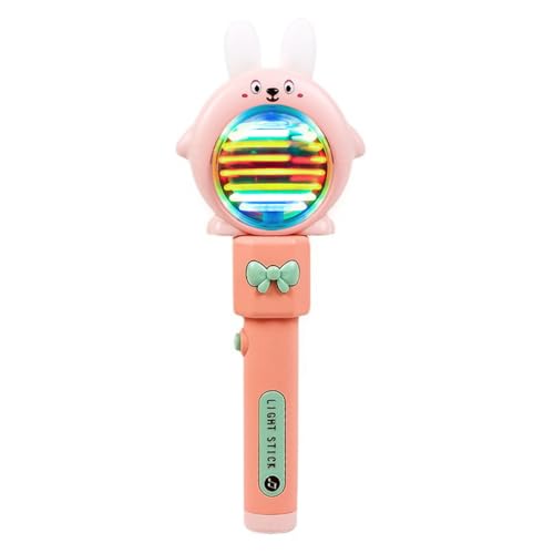 Sensorisches Spielzeug LED - Bunny Frog Lighting Wand | rotierender Farb-Beleuchtungsstab, leuchtendes Stick-Spielzeug für Klassenzimmerpreise, Karnevalsgeschenke, Geburtstag von Generic