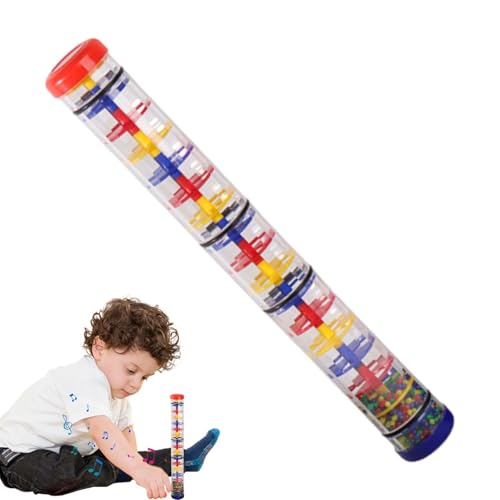 Sensorisches Spielzeug für regnerische Geräusche, Musikinstrument zur sensorischen Hörentwicklung - Rasselröhrchen für sensorische Hörentwicklung, Spaß von Generic