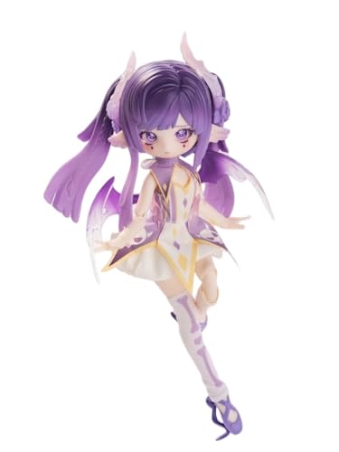 Serie Symphonic Poem Blind Box, 1/8 BJD Doll OB11 Größe Action Figures, Mobile Puppen mit Kleidung für Puppen Überraschung Geschenk Spielzeug(Purple) von Generic