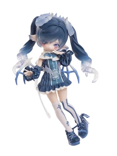 Serie Symphonic Poem Blind Box, 1/8 BJD Puppe OB11 Größe Action Figures, Mobile Puppen mit Kleidung für Puppen Überraschung Geschenk Spielzeug (Blau) von Generic