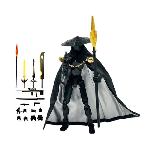 Set mit 3D-Action-Figuren, bedruckt, Mini-Spielzeug, beweglich, mehrere Gelenke, Stress-Relief-Spielset für Stop Motion Projekte, lustige Sammelfiguren von Generic