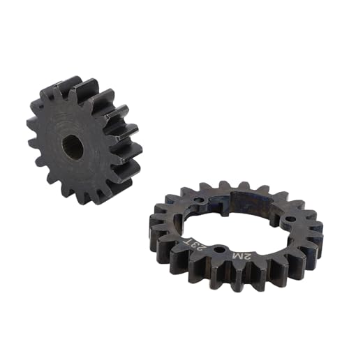 Set von RC -Autos, Motorritzelmotor 2 Einfach in Robuster Stahl Zur Reparatur zu Installieren (17T) von Generic