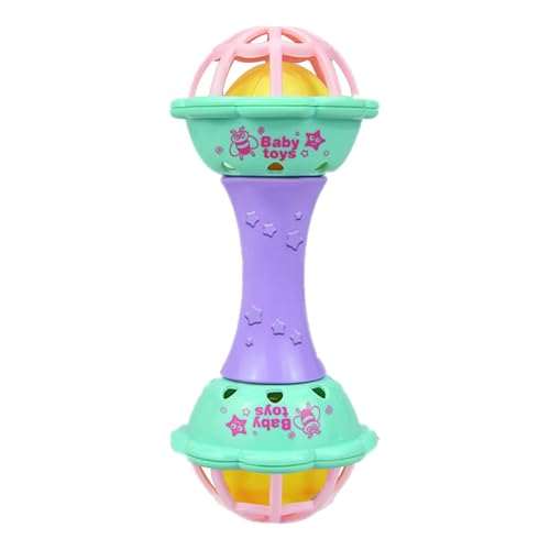 Shaker Spielzeug, Baby Rasseln, Kleine Shaker Rasseln, Weiche Rasseln, Multifunktionales Rasselspielzeug Handheld Sensorisches Spielzeug für 0-1 Jahre von Generic
