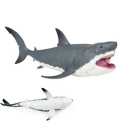 Shark Figur, Shark Figuren | Tierfigur,Lernspielzeug für und Mädchen, Heimdekoration, Partyartikel für kreativen Spaß und Display Shark Figur, Shark Figuren | Tierfigur,Lernspielzeug für und Mädchen, Heimdekoration, Partyartikel für kreativen Spaß und Display von Generic