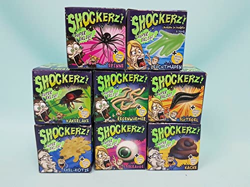 Shockerz 8 vers. Scherzartikel Gadget Kakerlake Kotze Würmer Kacke Halloween von generic