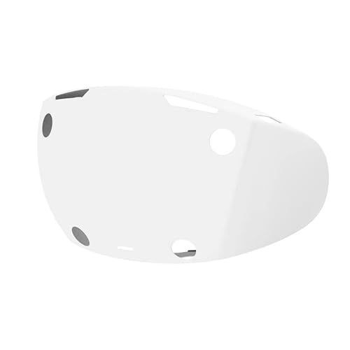 Silikon VR Headset Schutzhülle für PSVR2,Shell Front Face Protector Cover für PS VR2,VR Zubehör,Anti Scratch Anti Dust Anti Shock Sleeves (weiß) von Generic