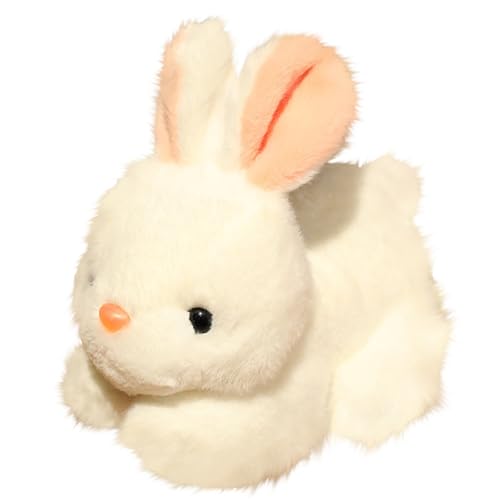 Simulation Kaninchen Puppe süße kleine weiße Kaninchen Spielzeug Kinder Puppe Begleiter Spielzeug Kjn81 (A, 20cm) von Generic