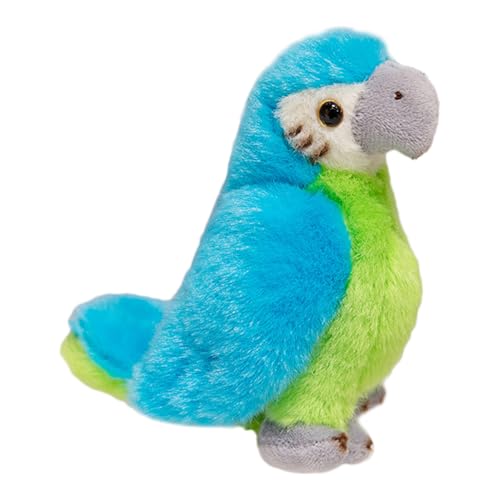 Simulation Parrot Toys aus Plüsch, Vogel, Plüsch, Spielzeug, Magnet, dekorativ, Schnalle aus Stoff von Generic