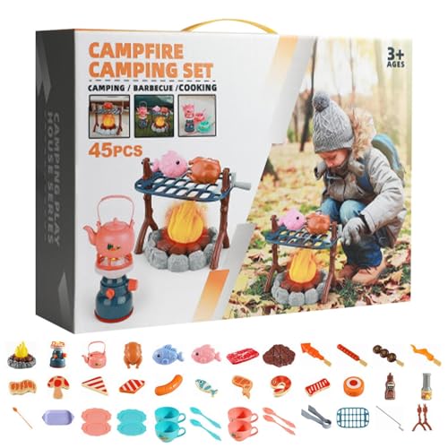 Simulationscamping-Set für Kinder, Simulationsfeuer, interaktives Camping-Set für Kleinkinder, Camping-Set für Kinder, STEM-Spielzeug für Kleinkinder, lustiges Spielzeug Simulationscamping-Set für Kinder, Simulationsfeuer, interaktives Camping-Set für Kleinkinder, Camping-Set für Kinder, STEM-Spielzeug für Kleinkinder, lustiges Spielzeug von Generic