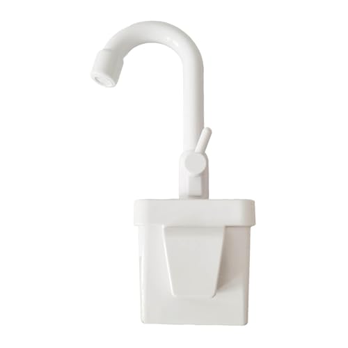 Simulationsküchenspielzeug, realistische Wasserhahnform, Spielset, Spielzeugtroghahn für Kinder, austauschbares, Wohnaccessoires, geeignet für Jungen Mädchen Tne565 (White, 28X9cm) von Generic