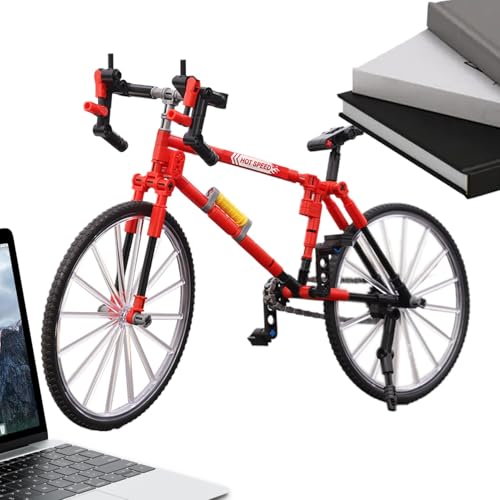 Simulationszyklus-Bausatz: zusammengebaute Bausteine, -Anzeigemodell, Fahrradmodell, kleine Partikelzyklus, schützt Kinder, Edu-Spielzeug von Generic
