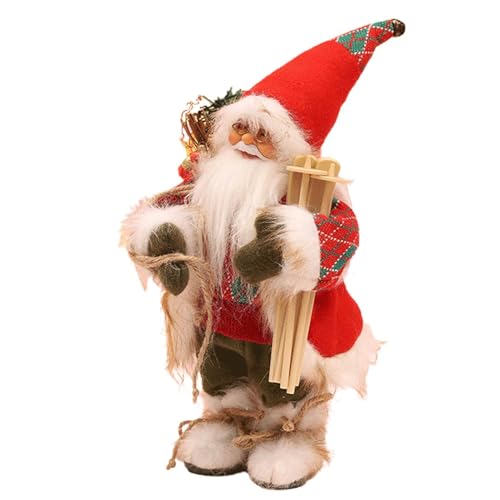 Singen - Süße elektrische Weihnachtsmannpuppe,Weihnachten Plüschspielzeug mit Musik Elektronisches animiertes Plüschtier Geschenk für Kinder Singen Sie ein Lied Singen - Süße elektrische Weihnachtsmannpuppe,Weihnachten Plüschspielzeug mit Musik Elektronisches animiertes Plüschtier Geschenk für Kinder Singen Sie ein Lied von Generic