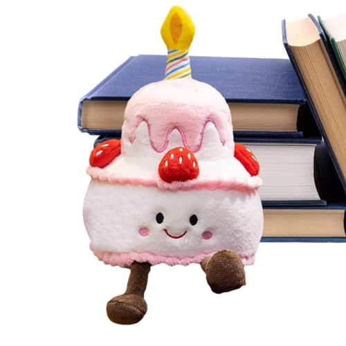 Singende Geburtstagstorte, Plüsch-Kuchen, Plüschkissen, Musikspielzeug, Kuchenform mit Happy Birthday Lied, Kissen zum Singen, Spielzeug Singende Geburtstagstorte, Plüsch-Kuchen, Plüschkissen, Musikspielzeug, Kuchenform mit Happy Birthday Lied, Kissen zum Singen, Spielzeug von Generic