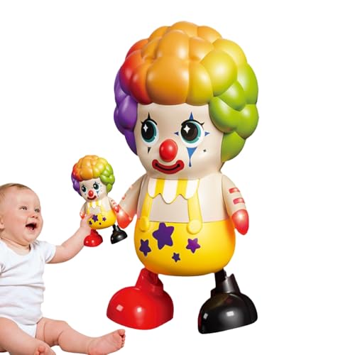 Singender Clown – Figur zum Thema | Clown, interaktives Spielzeug, mit Licht und Musik, um das Erwachen im Kindergarten zu stimulieren, klassische Bildung, Logikspiel für Singender Clown – Figur zum Thema | Clown, interaktives Spielzeug, mit Licht und Musik, um das Erwachen im Kindergarten zu stimulieren, klassische Bildung, Logikspiel für von Generic