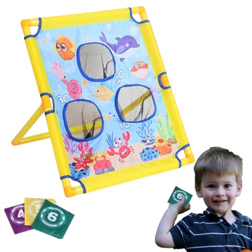 Sitzsack-Spiel, Cornhole-Spiel für – Cornhole Sitzsack, bunt und lehrreich für Kleinkinder, lustiges Cornhole-Spiel für Mädchen und Sitzsack-Spiel, Cornhole-Spiel für – Cornhole Sitzsack, bunt und lehrreich für Kleinkinder, lustiges Cornhole-Spiel für Mädchen und von Generic