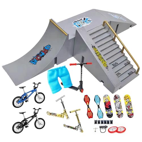 Skateboard-Rampen- - Vielseitiges Skateboard-Hindernis, tragbare Skate-Rampe | Ausgezeichnete faltbare Streben, praktische Rampe, anlässlich geeignete Tricks, robuste Rampe für u von Generic
