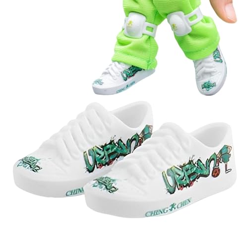 Skateboardschuhe - Fingerschuhe, Skateboardschuhe | Tastaturschuhe, kleines Sneaker-Spielzeug, Miniatur-Sammelschuhe, kleines Spielzeug für Schuhe Mit T Skateboardschuhe - Fingerschuhe, Skateboardschuhe | Tastaturschuhe, kleines Sneaker-Spielzeug, Miniatur-Sammelschuhe, kleines Spielzeug für Schuhe Mit T von Generic