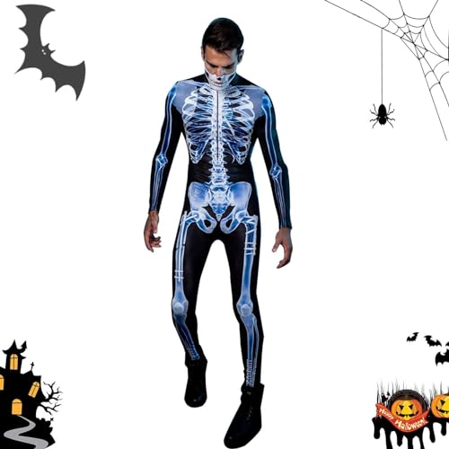 Skelett-Kostüme - Halloween-Kostüme Skelett-Body Halloween | Halloween-Kostüme Skelettkleider für Damen, Polyesteranzug für Halloween-Partys, Requisiten für Skelett-Kostüme - Halloween-Kostüme Skelett-Body Halloween | Halloween-Kostüme Skelettkleider für Damen, Polyesteranzug für Halloween-Partys, Requisiten für von Generic