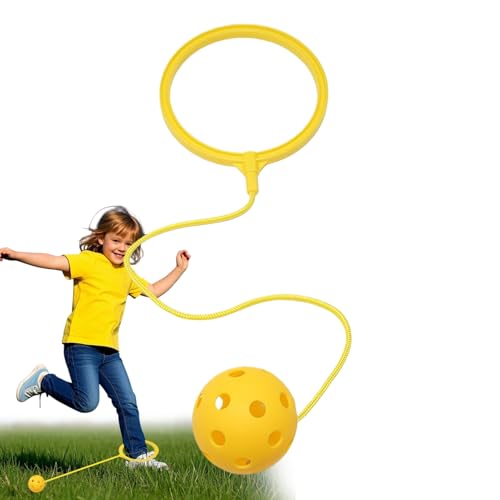 Skipits for Kids, Skip Ball Ankle Toy - Springring Rotary Swing Single-Bein in verschiedenen Farben - Koordination Fitness Outdoor Übung Skipping Spielzeug für Mädchen von Generic