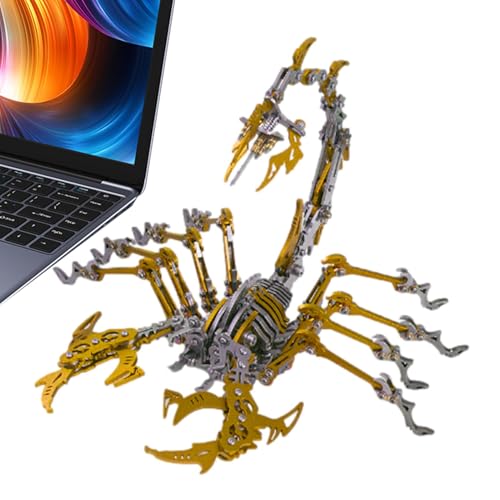 Skorpion Puzzle aus Metall, Skorpion-Puzzle aus Metall | Realistisches Modellbausatz zum Selberbauen | bewegliches bewegliches Skorpion Puzzlespielzeug, abnehmbare Puzzles, Bausätze d Skorpion Puzzle aus Metall, Skorpion-Puzzle aus Metall | Realistisches Modellbausatz zum Selberbauen | bewegliches bewegliches Skorpion Puzzlespielzeug, abnehmbare Puzzles, Bausätze d von Generic