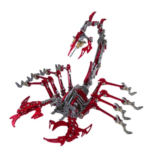 Skorpion aus Metall – Skorpion-Puzzle-Set aus Metall, Modellbausatz | Realistischer Skorpion mit beweglichem Gelenk, abnehmbare Schreibtischverzierungen, Metallpuzzle für Erwachsene Puzzle im Skorpion aus Metall – Skorpion-Puzzle-Set aus Metall, Modellbausatz | Realistischer Skorpion mit beweglichem Gelenk, abnehmbare Schreibtischverzierungen, Metallpuzzle für Erwachsene Puzzle im von Generic