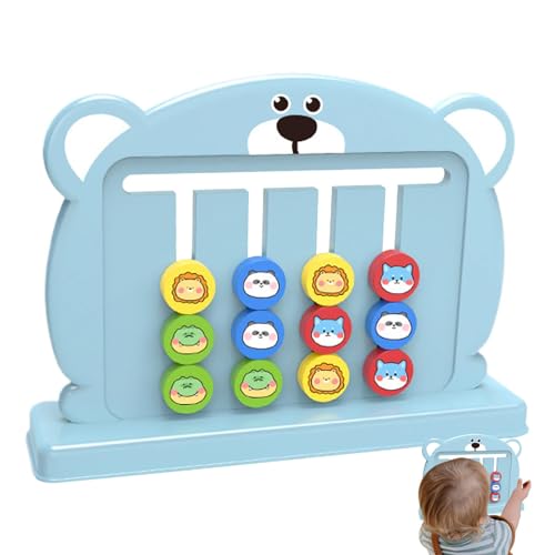 Slide Puzzle Children Challenging Educational Toy - Schiebepuzzle für Kinder, herausforderndes Lernspielzeug | Kids Slide Puzzles frühes Lernspielzeug, Heimschul-Lernaktivitäten für und Mädchen von Generic