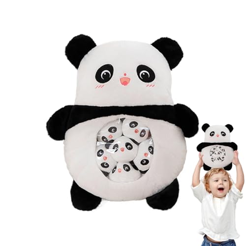 Snack Kissen Plüsch -Dinosaurier Panda Bunny Plüschkissen, Tasche Snack Purpose Kissen | Panda Doll Plüschspielzeug mit 6 niedlichen kleinen Tierplüscheln, kreatives Zimmerdekor für Schlafsofa -A Snack Kissen Plüsch -Dinosaurier Panda Bunny Plüschkissen, Tasche Snack Purpose Kissen | Panda Doll Plüschspielzeug mit 6 niedlichen kleinen Tierplüscheln, kreatives Zimmerdekor für Schlafsofa -A von Generic