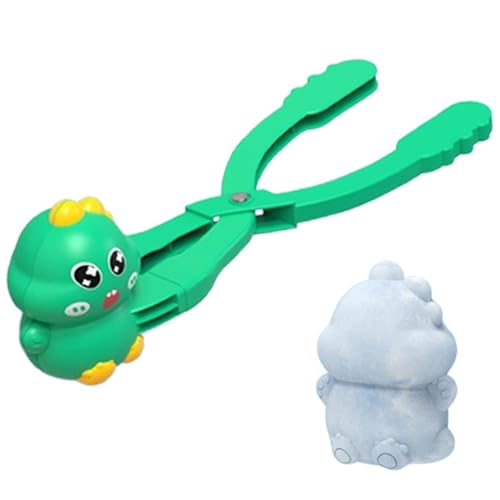 Snow Ball Maker Tool, Snow Ball Maker Spielzeug - Dinosaurier Bunny Snow Ball Clamps Werkzeug | Outdoor-Spiel Schnee-Sand-Werkzeug für Kinder Kinder Kinder von Generic