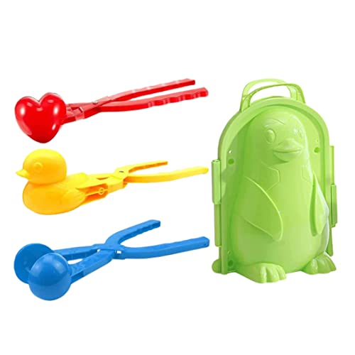 Snowball Maker Tool Kit Schneeform Ente Love Heart Pinguin Schneeform Schneeballhersteller Clips Outdoor Spielen Spielzeug Sandtonform Werkzeuge für Kinder Erwachsene 4pcs Snowball Maker Tool Kit Schneeform Ente Love Heart Pinguin Schneeform Schneeballhersteller Clips Outdoor Spielen Spielzeug Sandtonform Werkzeuge für Kinder Erwachsene 4pcs von Generic
