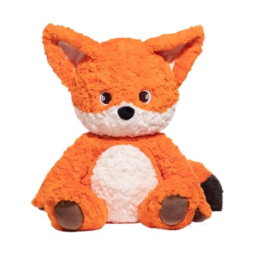 Soft Fox Plüschtier Fuchs, niedliches Tierkissen | Elegantes Fuchs Plüschkissen 17,7 Zoll | Kuscheliges Fuchs Plüschtier, Kuscheltier Kuscheltier Plüschtier Schlaftier für von Generic