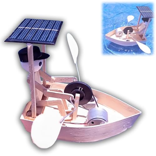 Solar-Ruderroboter, kreatives Solar-Miniboot mit realistischer Ruderaktion, lustiges, umweltfreundliches Solarboot-Spielzeug, Wasserspiel-Dekoration für den Schreibtisch, für Zuhause und Büro Solar-Ruderroboter, kreatives Solar-Miniboot mit realistischer Ruderaktion, lustiges, umweltfreundliches Solarboot-Spielzeug, Wasserspiel-Dekoration für den Schreibtisch, für Zuhause und Büro von Generic