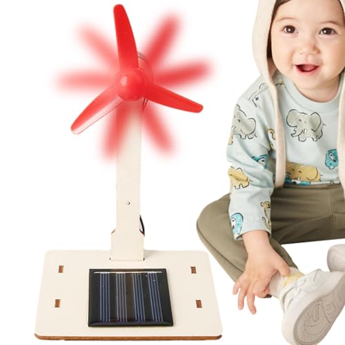 Solar Windturbine | Solar Windmühle Modell | Wissenschaftliches Lernwerkzeug für die Dekoration der für Kinder, Ornament für Wohnkultur, von Generic