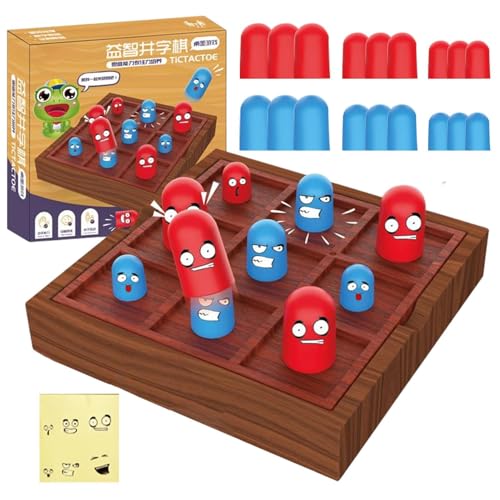 Solitaire Brettspiel - Holzdreieck Marble Peg Game | Reise, Gedächtnis und Schachspielzeug für Kinder und Erwachsene, handgefertigtes Tischspiel, Couchtischdekoration, Einzelspieler -Gehir von Generic