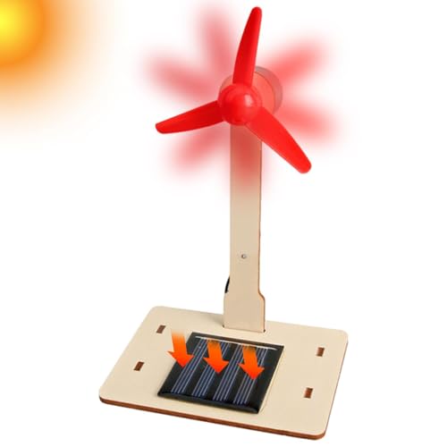 Sonnenenergiewindmühle | Solar Windmühlenmodell | Pädagogische -Turbinen -Kit für Kinderwissenschaftsprojekte, Lernen für erneuerbare Energien, Spielzeug im Freien Gartendekoration Sonnenenergiewindmühle | Solar Windmühlenmodell | Pädagogische -Turbinen -Kit für Kinderwissenschaftsprojekte, Lernen für erneuerbare Energien, Spielzeug im Freien Gartendekoration von Generic