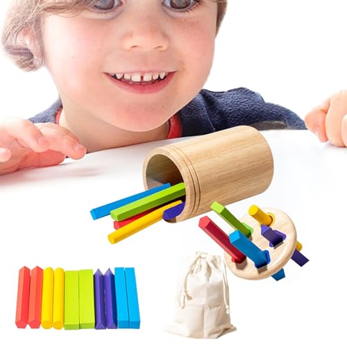 Sortieren von Spielzeug, sensorisches Spielzeug zur Farbsortierung - Matching-Spiel für Kinder, buntes sensorisches Spielzeug, Spielzeug für motorische Fähigkeiten, Aktivität von Generic